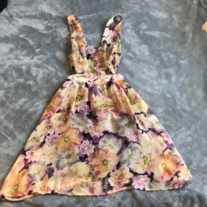 Summer flowery dress